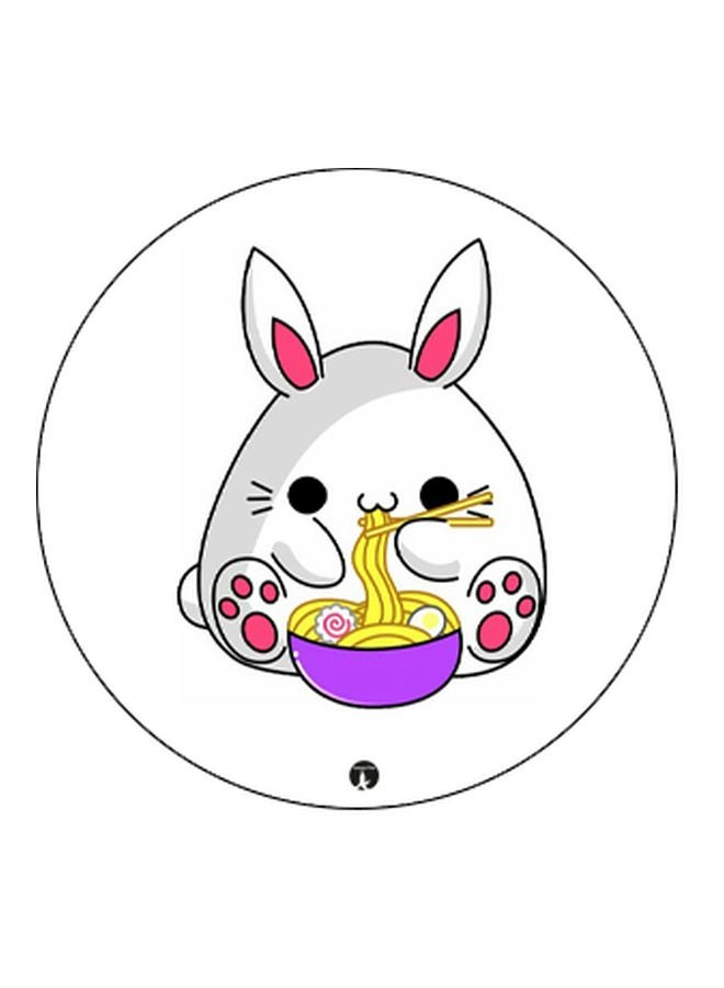 BP Cartoon Printed Pop Socket Phone Holder White/Pink/Black - Image 2