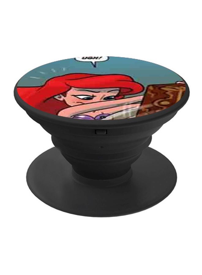 BP Ariel Printed Pop Socket Phone Holder Red/Blue/Black - Image 1