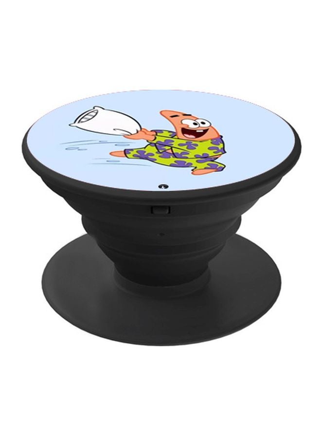 بي بي حامل هاتف بوب سوكيت بطبعة شخصية باتريك ستار أزرق/أخضر/بيج - Image 1