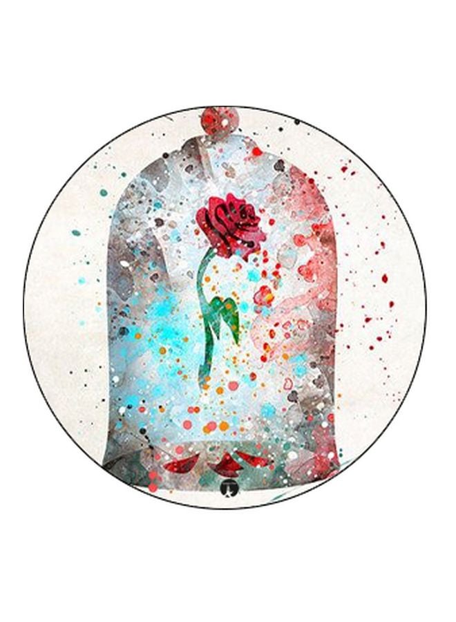 BP Rose Printed Pop Socket Phone Holder Red/Blue/Black - Image 2