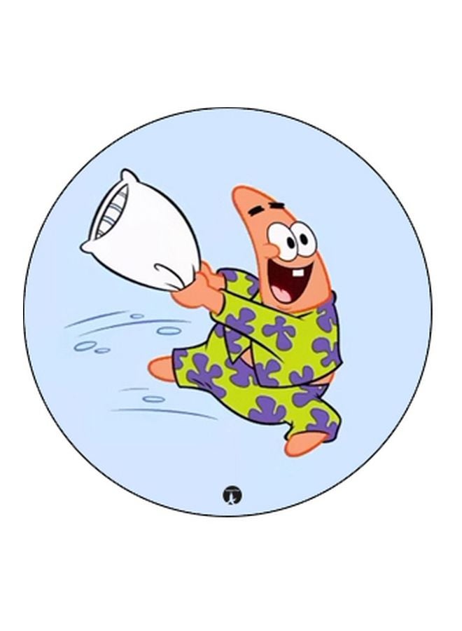 بي بي حامل هاتف بوب سوكيت بطبعة شخصية باتريك ستار أزرق/أخضر/بيج - Image 2