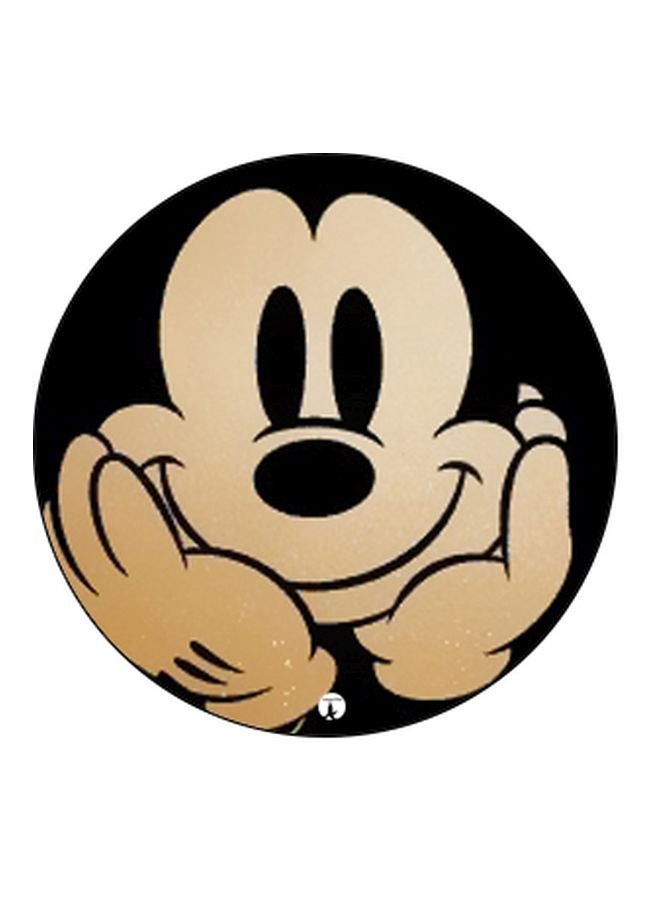 BP Mickey Mouse Printed Pop Socket Phone Holder Beige/Black - Image 2