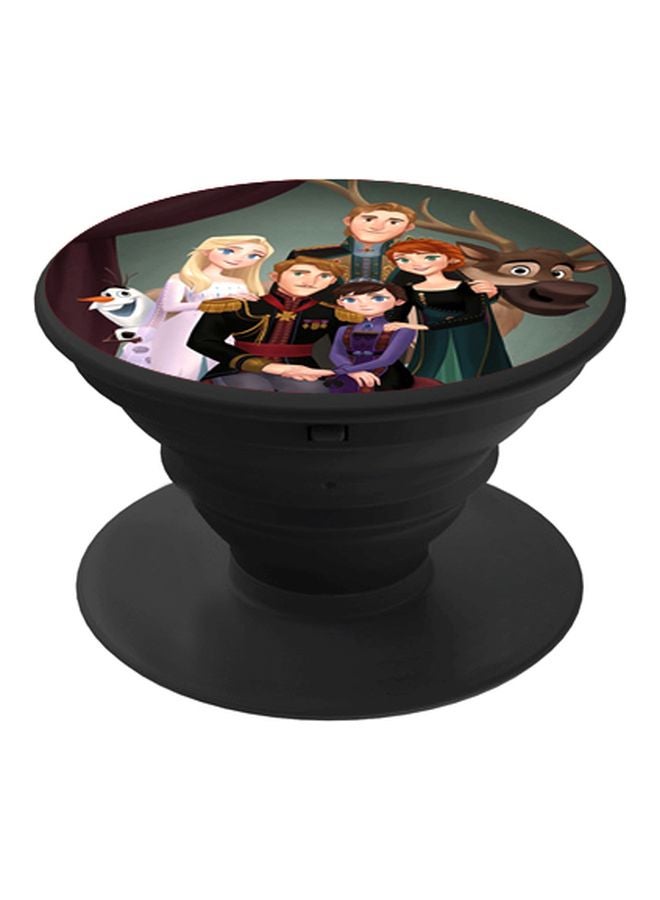 BP Frozen Printed Pop Socket Phone Holder Brown/Blue/Black - Image 1