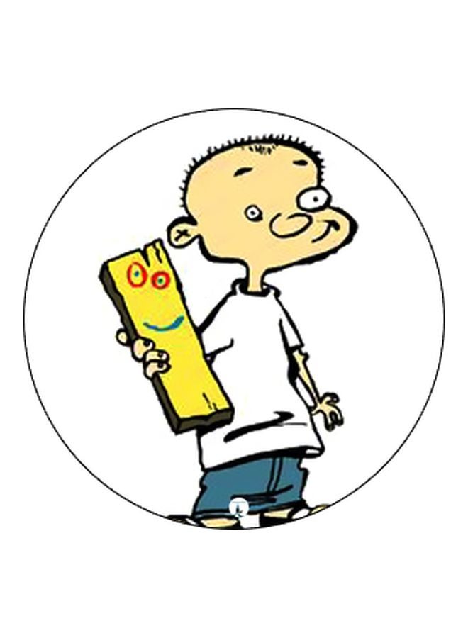 BP Ed, Edd N Eddy Printed Pop Socket Phone Holder White/Yellow/Black - Image 2