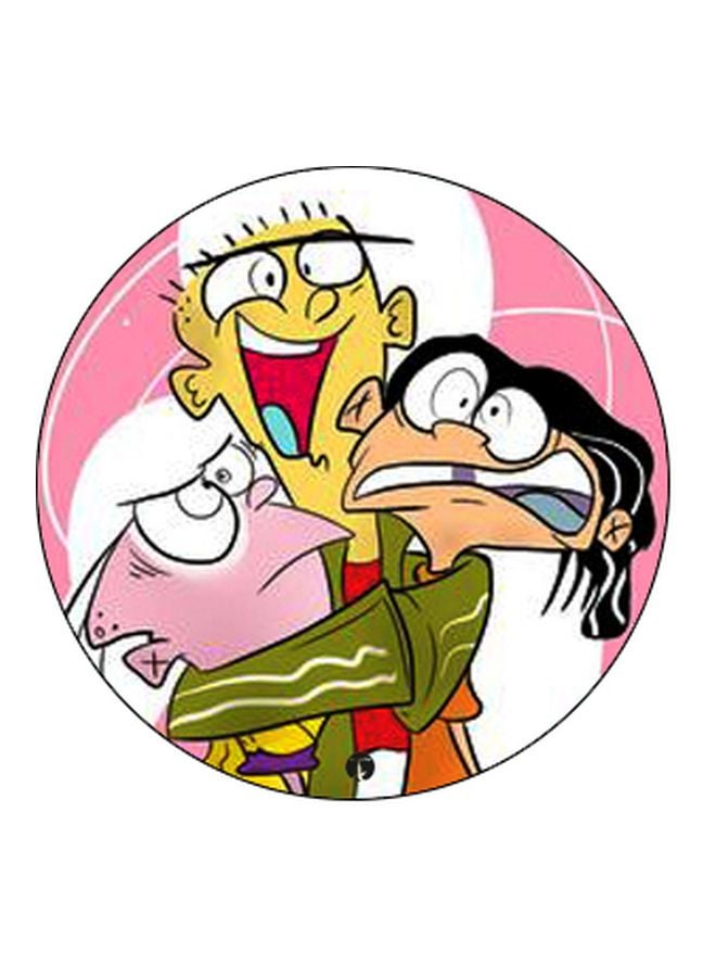 BP Ed, Edd N Eddy Printed Pop Socket Phone Holder Pink/Green/Black - Image 2