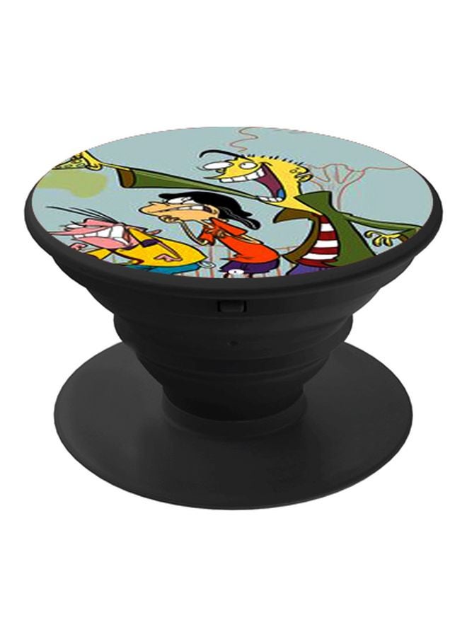 بي بي حامل هاتف بوب سوكيت بطبعة من مسلسل "Ed, Edd N Eddy" أصفر/أخضر/أسود - Image 1