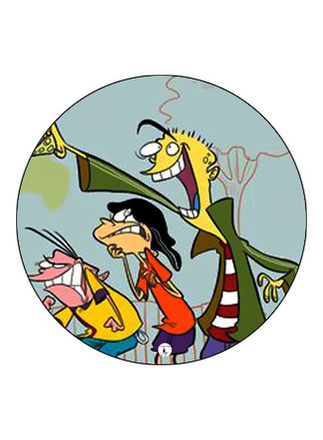 بي بي حامل هاتف بوب سوكيت بطبعة من مسلسل "Ed, Edd N Eddy" أصفر/أخضر/أسود - Image 2