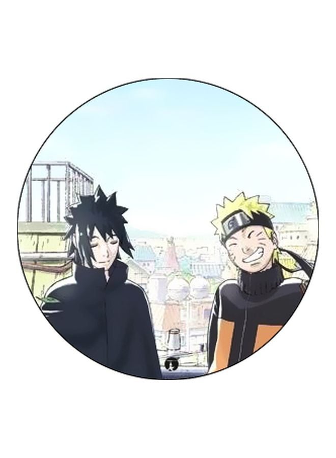 بي بي حامل هاتف بوب سوكيت بطبعة من مسلسل "Naruto" أزرق/أصفر/أسود - Image 2