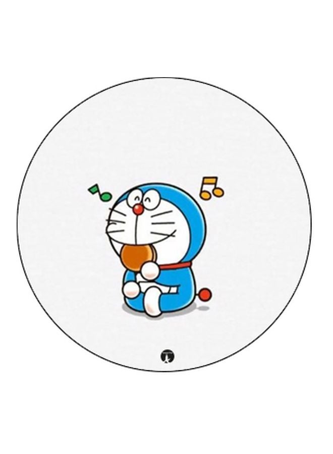 BP Doraemon Printed Pop Socket Phone Holder White/Blue/Yellow - Image 2
