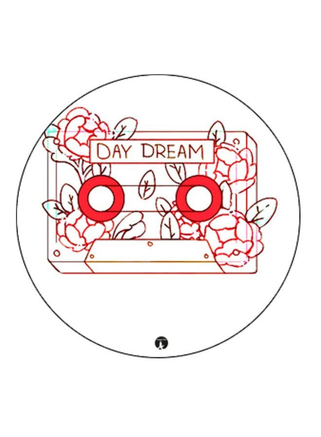 BP Printed Pop Socket Phone Holder White/Red - Image 2