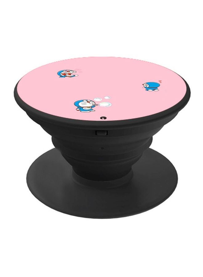 BP Doraemon Printed Pop Socket Phone Holder Pink/Blue/White - Image 1