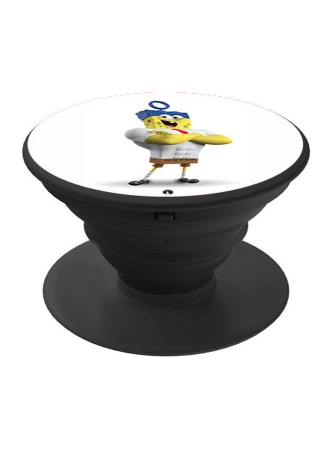 بي بي حامل هاتف بوب سوكيت بطبعة سبونج بوب أبيض/أصفر/أزرق - Image 1