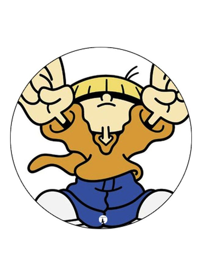 بي بي حامل هاتف بوب سوكيت بطبعة صورة من مسلسل "Kids Next Doorط أبيض/أسود/بني - Image 2