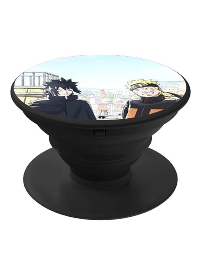 بي بي حامل هاتف بوب سوكيت بطبعة من مسلسل "Naruto" أزرق/أصفر/أسود - Image 1