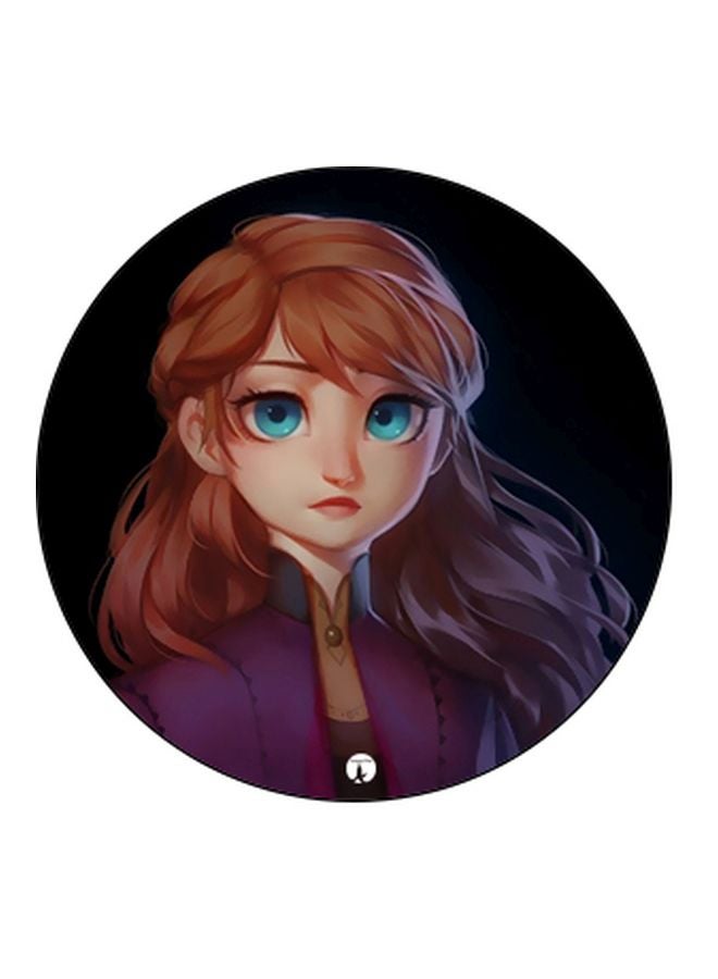 BP Anna Printed Pop Socket Phone Holder Black/Purple/Brown - Image 2
