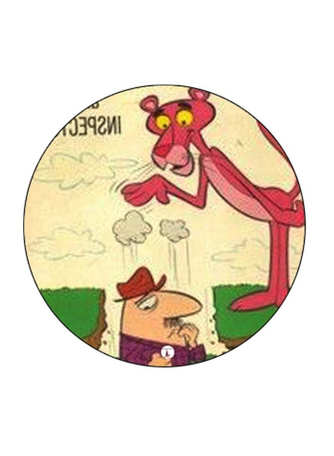 BP Pink Panther Printed Pop Socket Phone Holder Black/Beige/Pink - Image 2