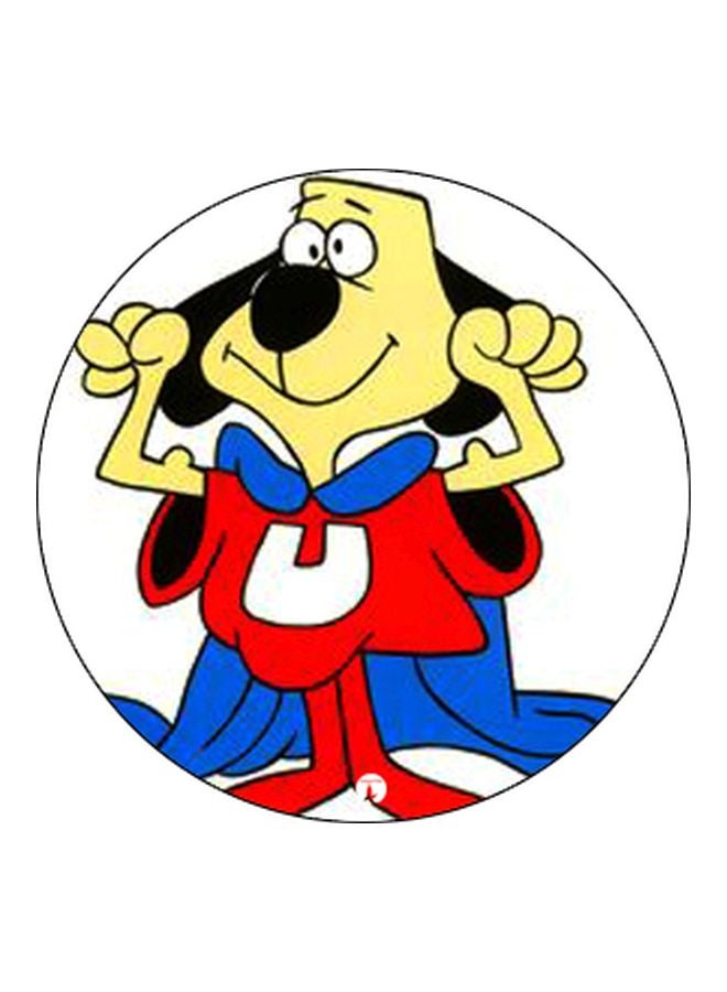 بي بي حامل هاتف على شكل مقبض أصابع منبثق بطبعة رسومات كرتونية أبيض/أصفر/أسود - Image 2