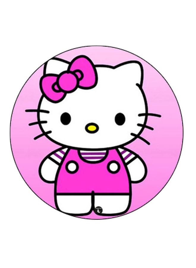 بي بي حامل هاتف بوب سوكيت بطبعة هالو كيتي وردي / أبيض / أسود - Image 2