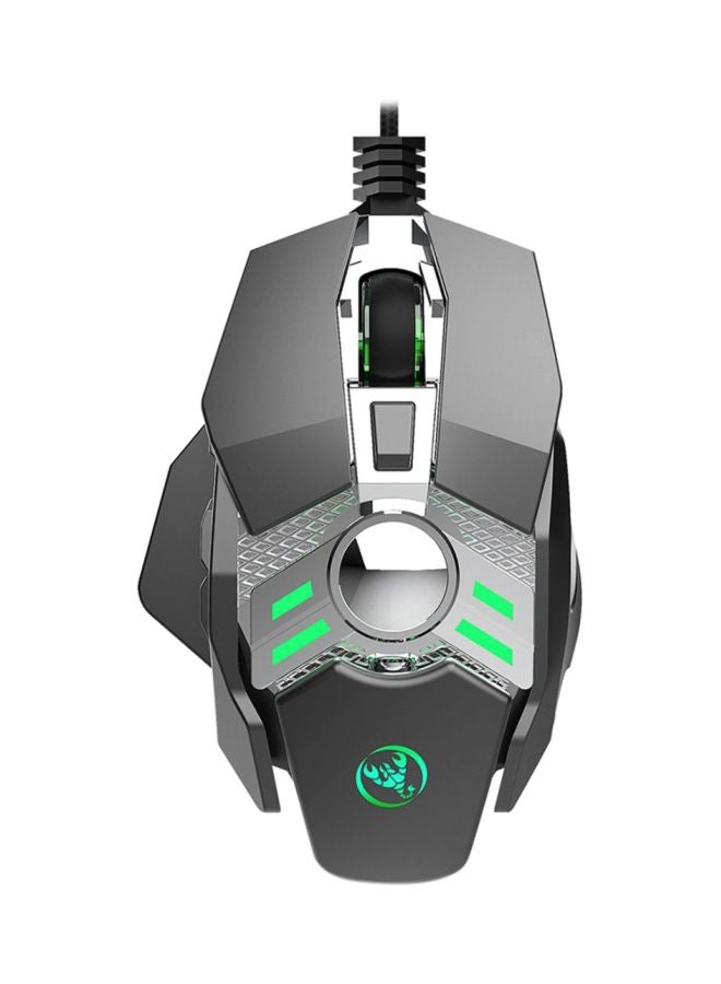HXSJ Wired Gaming Mouse Grey  - Image 1