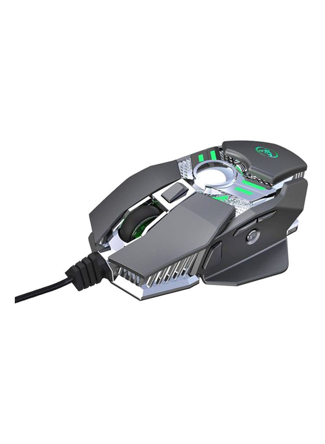 HXSJ Wired Gaming Mouse Grey  - Image 2