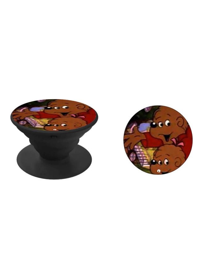 BP Cartoon Printed Pop Socket Phone Holder Multicolour - Image 2
