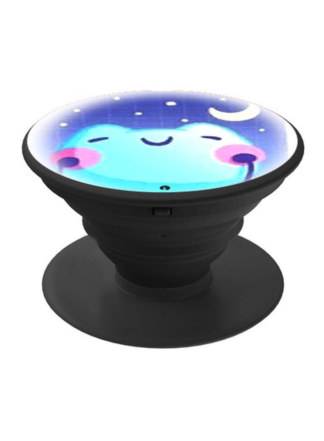 BP Cartoon Printed Pop Socket Phone Holder Blue/Pink/White - Image 1