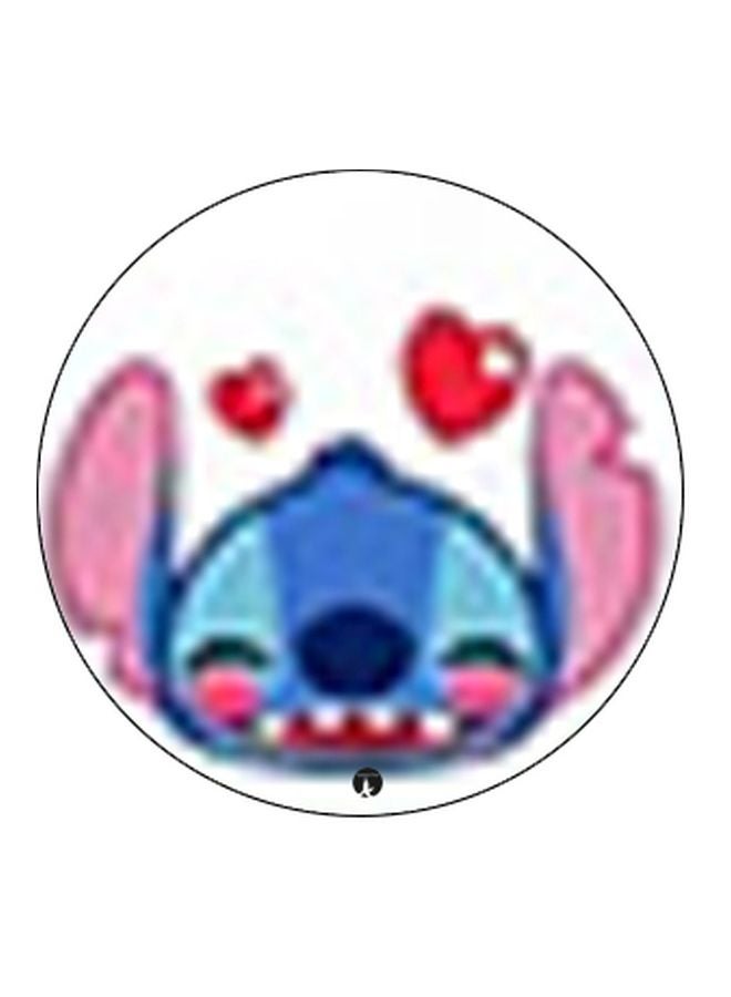 بي بي حامل هاتف على شكل مقبض أصابع منبثق بطبعة رسومات كرتونية أزرق/أحمر/أسود - Image 2