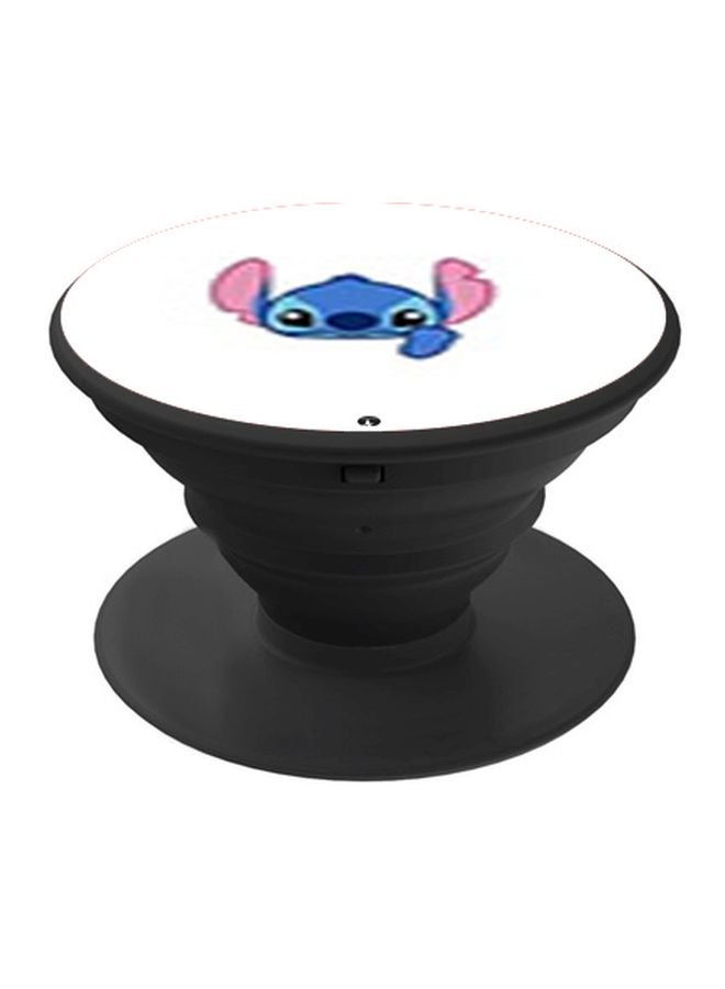 BP Stitch Printed Pop Socket  Phone Holder Blue/Pink - Image 1
