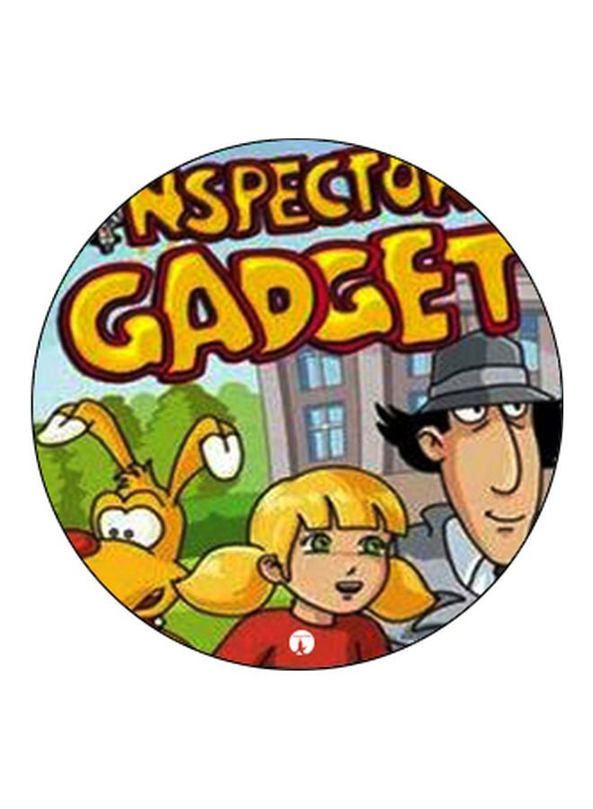 بي بي حامل هاتف بوب سوكيت بطبعة صورة من مسلسل'Inspector Gadget' أصفر/أحمر/أسود - Image 2