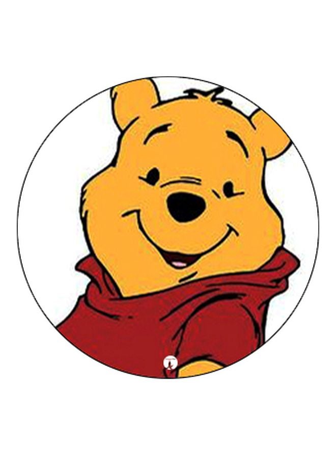 BP Winnie The Pooh Printed Pop Socket Phone Holder Yellow/Red/Black - Image 2