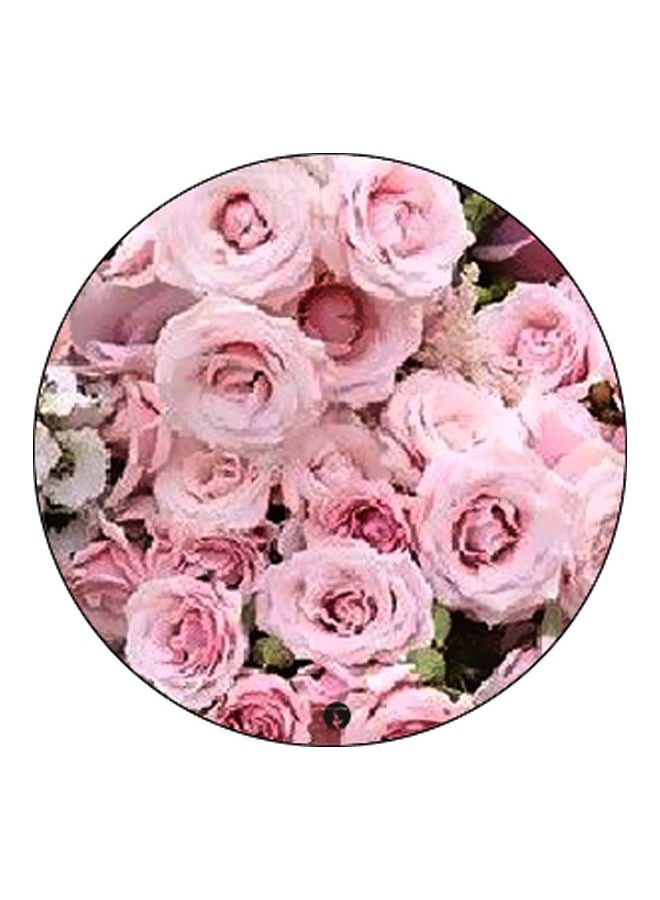 BP Floral Printed Pop Socket Phone Holder Pink/Green - Image 2