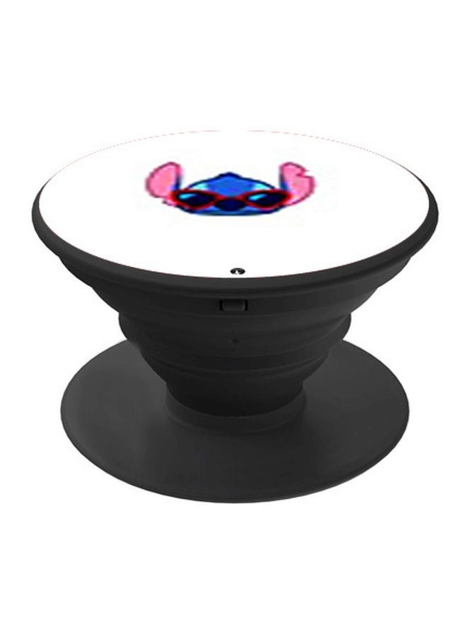 BP Cartoon Printed Pop Socket Phone Holder Blue/Red/Black - Image 1