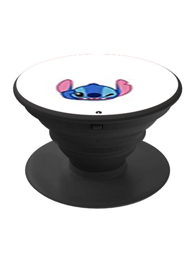 BP Cartoon Printed Pop Socket Phone Holder Blue/Pink/Black - Image 1