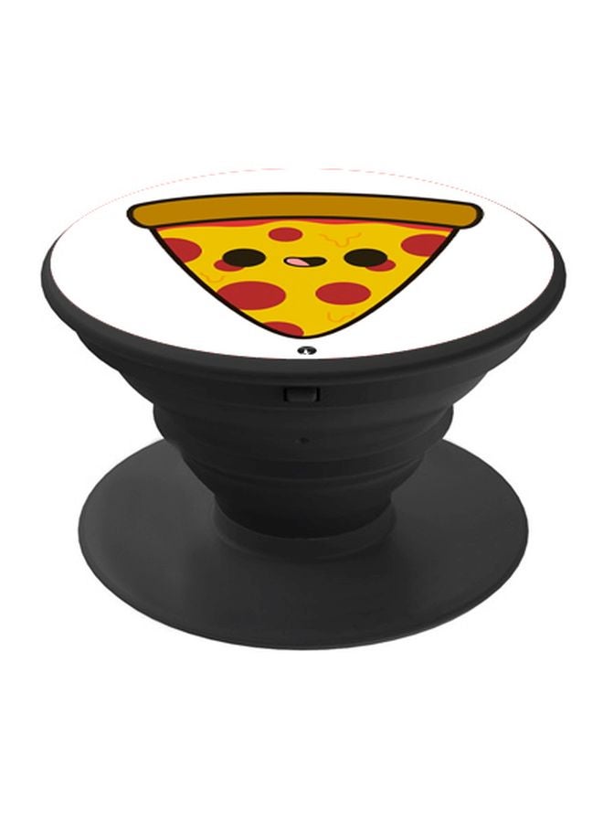 بي بي حامل هاتف بوب سوكيت بطبعة بيتزا أحمر/ أصفر/ أبيض - Image 1