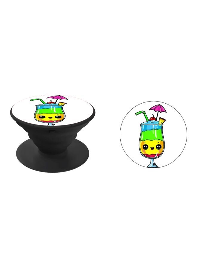 BP Printed Pop Socket  Phone Holder Red/Green/White - Image 2
