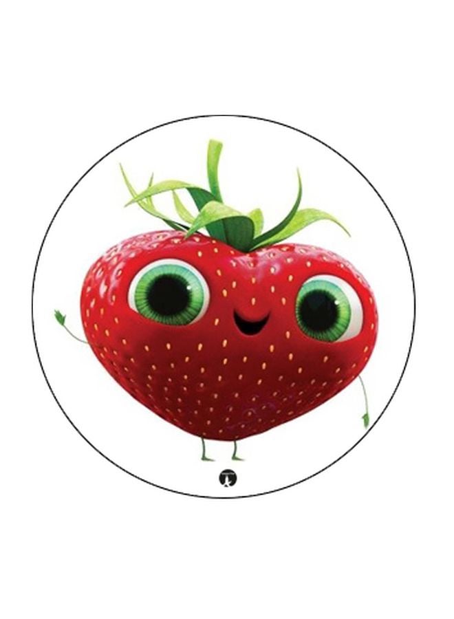 BP Strawberry Printed Pop Socket Phone Holder Red/White/Black - Image 2