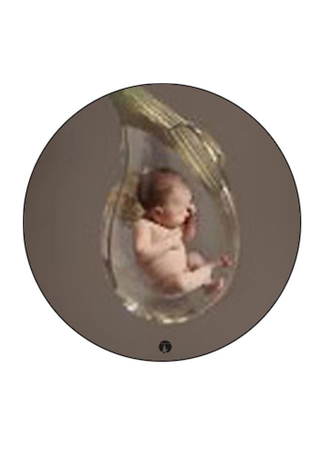 BP Baby Printed Pop Socket Phone Holder Grey/Beige/Black - Image 2