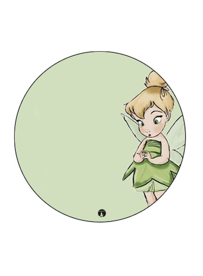 BP Fairy Cartoon Printed Pop Socket Phone Holder Green/Beige/Black - Image 2