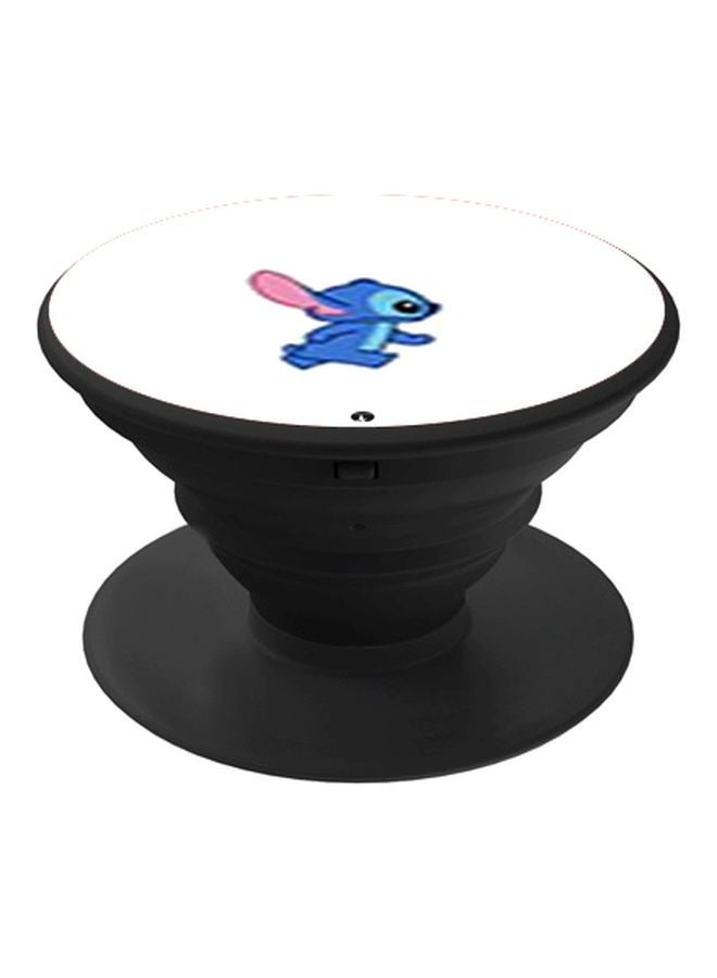 BP Cartoon Printed Pop Socket Phone Holder White/Black/Blue - Image 1