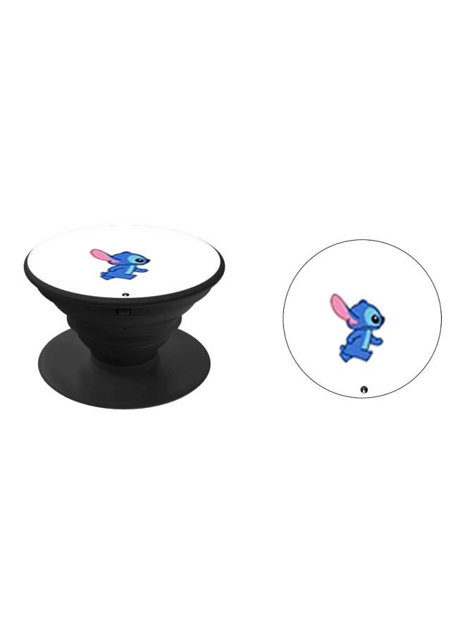 BP Cartoon Printed Pop Socket Phone Holder White/Black/Blue - Image 2