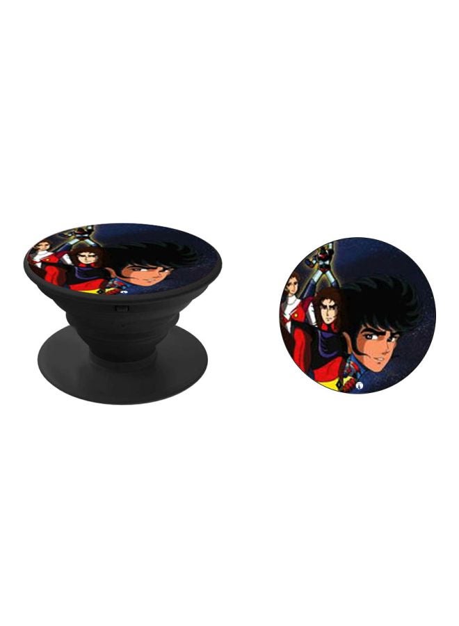 BP Cartoon Printed Pop Socket Phone Holder Red/Blue/Black - Image 2