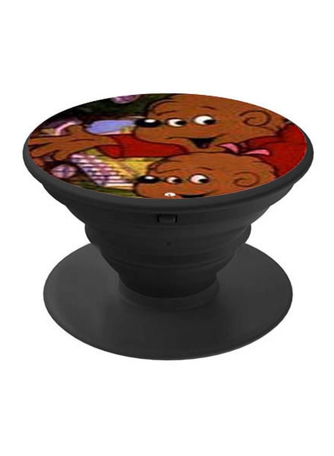 BP Cartoon Printed Pop Socket Phone Holder Multicolour - Image 1