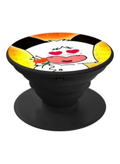 Ohayo! Spank Printed Pop Socket Phone Holder Yellow/White/Black
