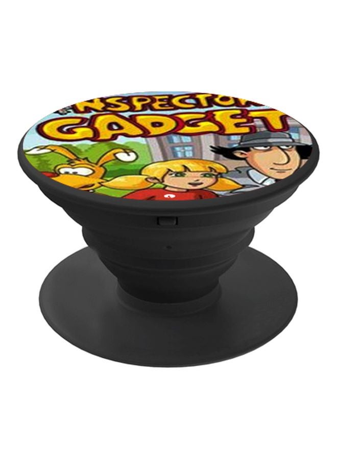 بي بي حامل هاتف بوب سوكيت بطبعة صورة من مسلسل'Inspector Gadget' أصفر/أحمر/أسود - Image 1