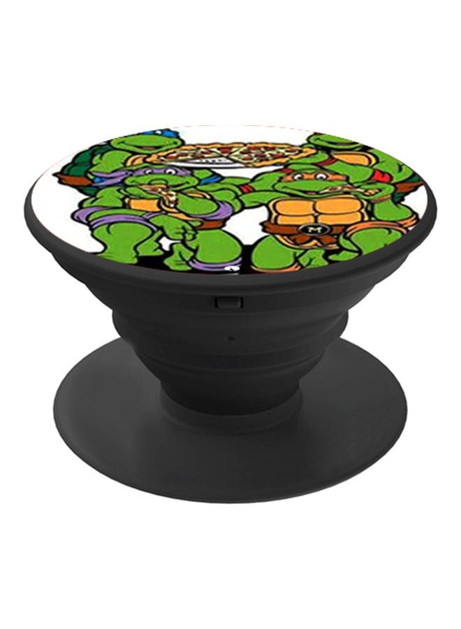 BP Teenage Mutant Ninja Turtles Printed Pop Socket Phone Holder Green/Blue/Black - Image 1