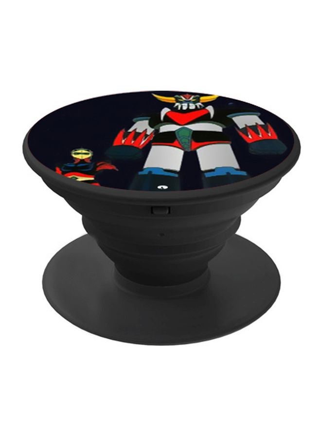 بي بي حامل هاتف بوب سوكيت بطبعة روبوت أسود / رمادي / أحمر - Image 1