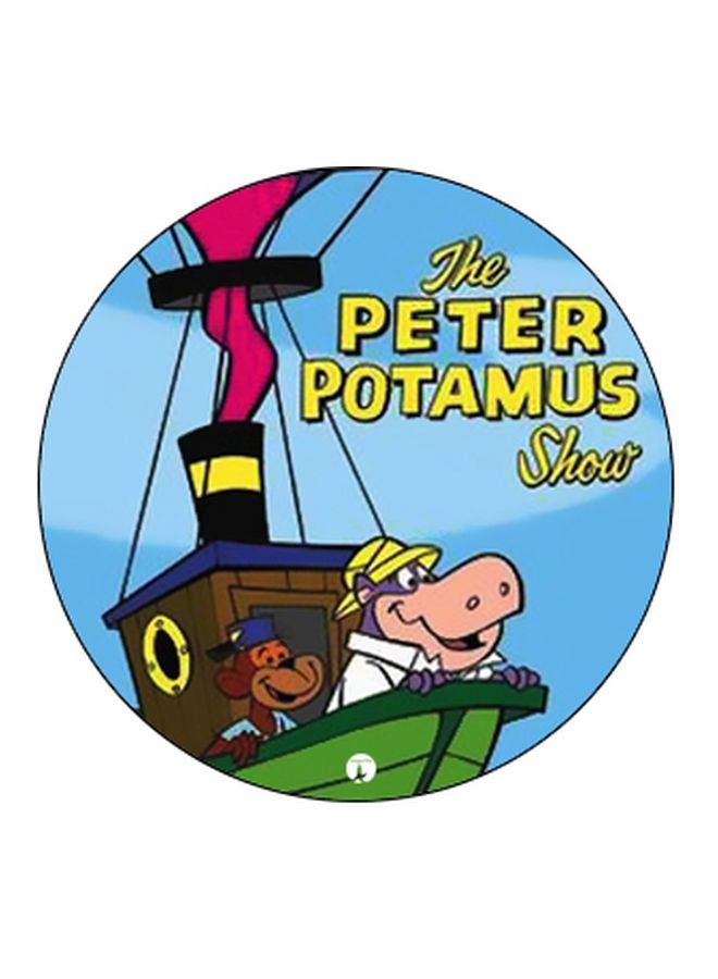 BP Peter Potamus Printed Pop Socket Phone Holder Black/Blue/Yellow - Image 2