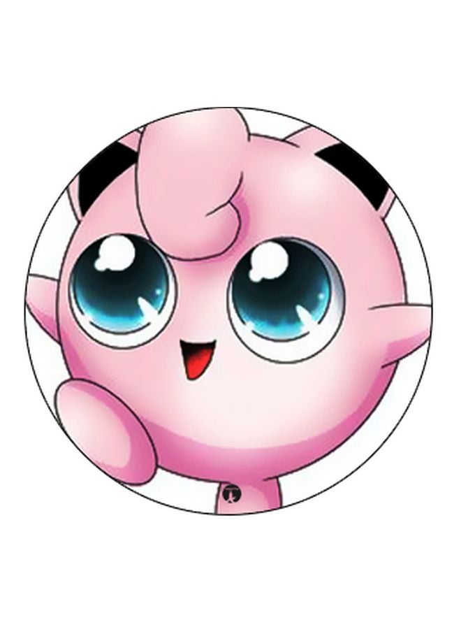 BP Jigglypuff Printed Pop Socket Phone Holder Black/Pink/Blue - Image 2