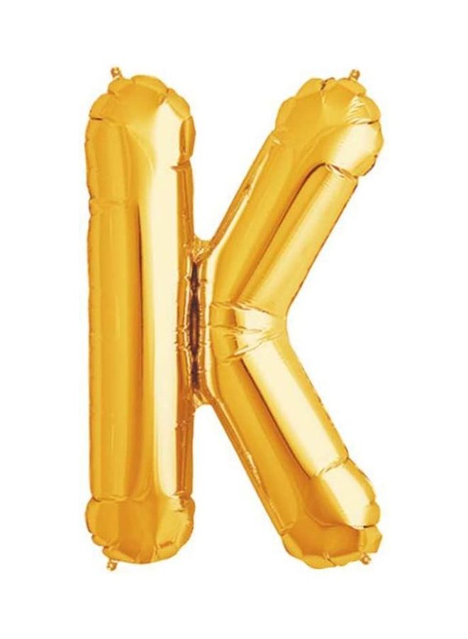 PARTY FUN Alphabet K Foil Balloon 40inch