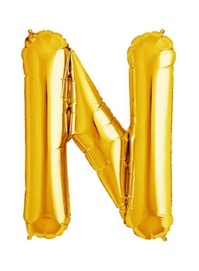 PARTY FUN Alphabet "N" Foil Balloon 40inch